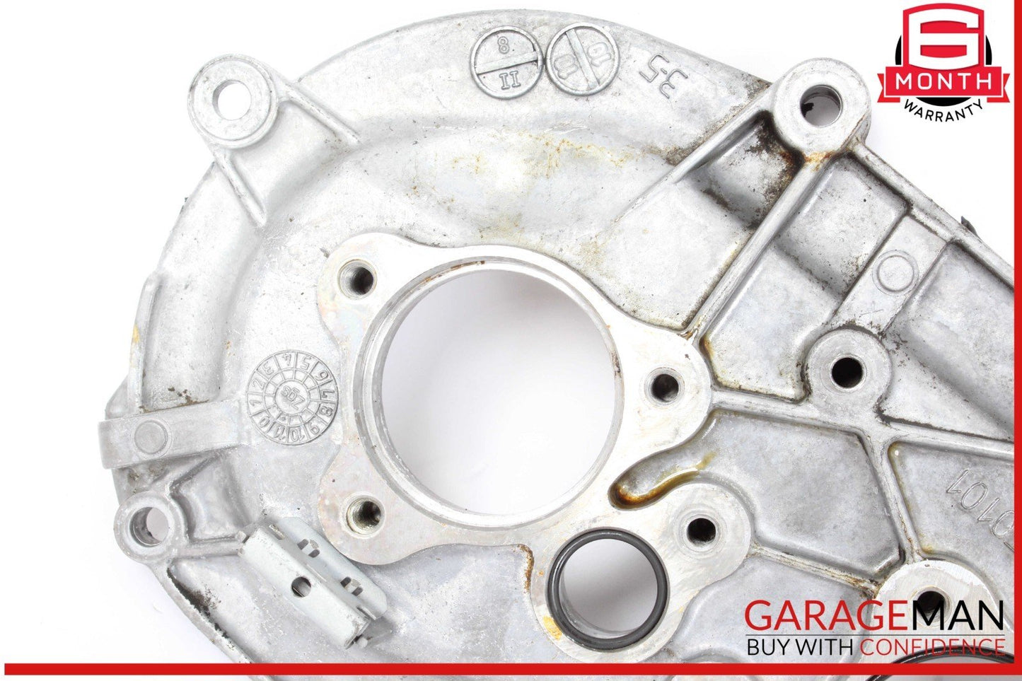 05-13 Mercedes W221 S400 Hybrid Front Right Engine Timing Chain Cover Plate OEM