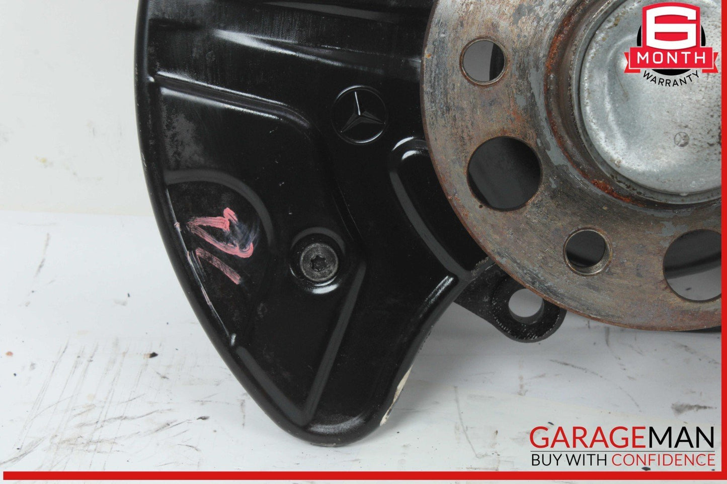 03-12 Mercedes R230 SL500 E350 Front Left Side Spindle Knuckle Wheel Hub OEM