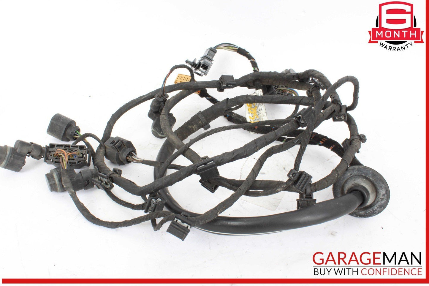 14-17 Audi SQ5 Rear Park Parking Assist PDC Sensors w/ Wire Wiring Harness OEM