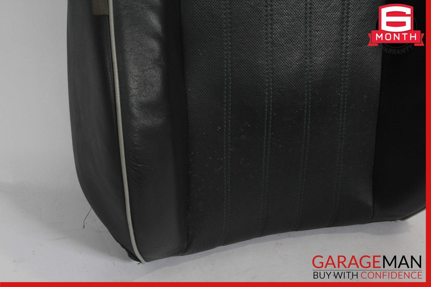03-08 Maserati Quattroporte M139 Front Right Side Top Upper Seat Cushion Black