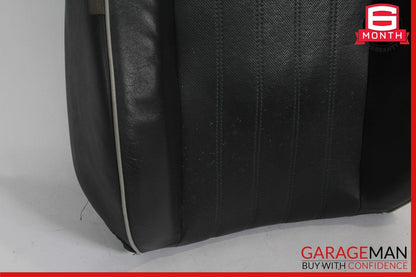 03-08 Maserati Quattroporte M139 Front Right Side Top Upper Seat Cushion Black