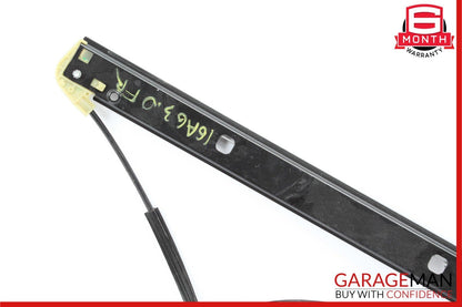 12-18 Audi A6 Front Right Passenger Side Door Window Regulator 4G0837462 OEM