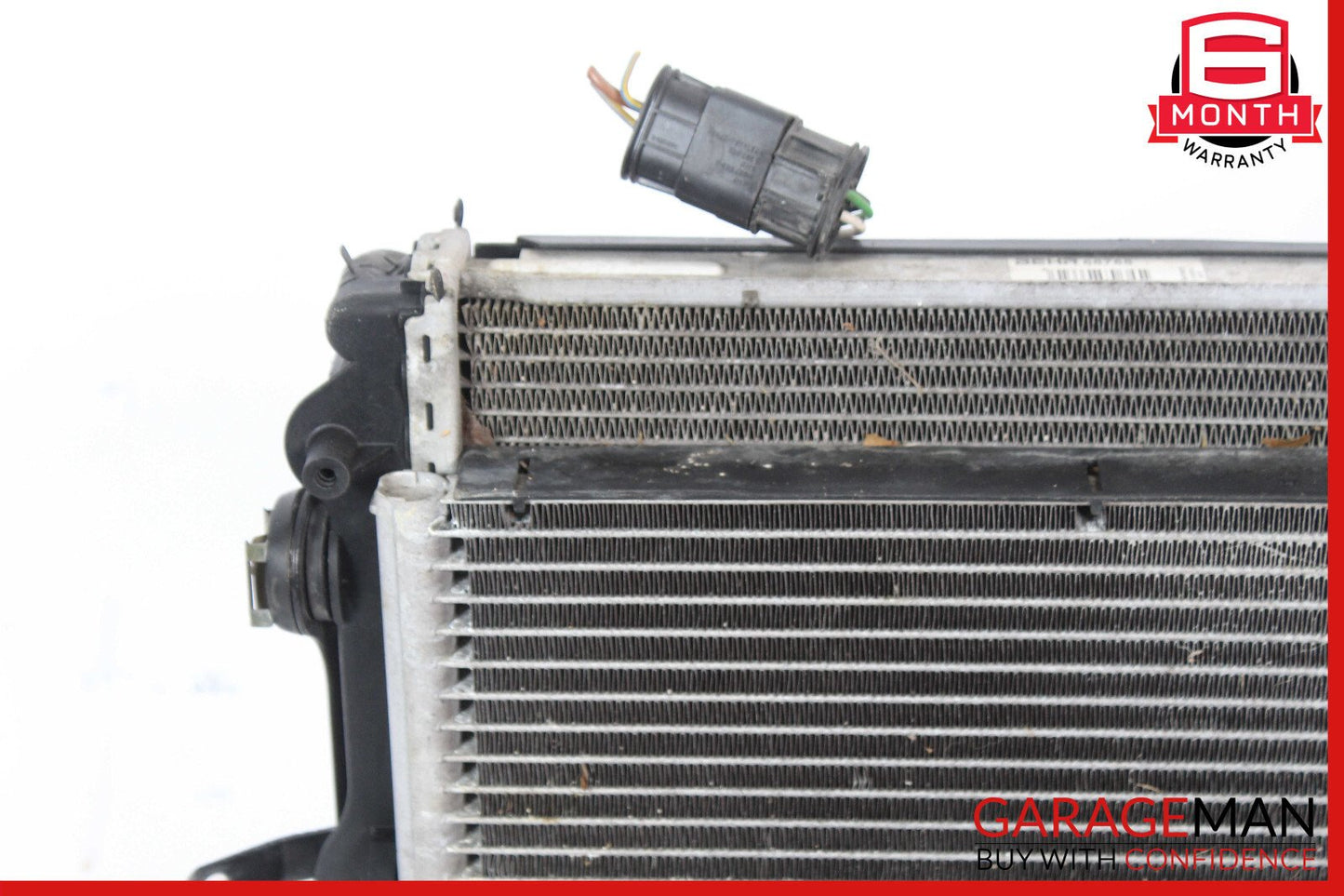 97-04 Porsche Boxster 986 S Right Side Engine Radiator AC A/C Condenser Fan Assy
