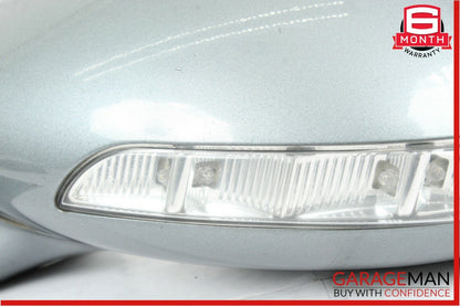 07-09 Mercedes W221 S550 Front Left Driver Side Mirror Door Rear View Silver