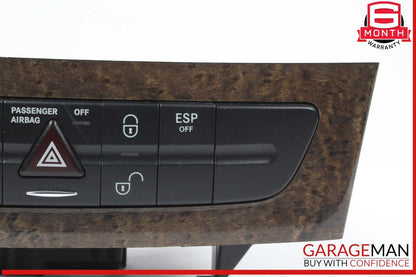 03-09 Mercedes W211 E500 CLS500 Hazard Switch Control Panel 2116800552 OEM