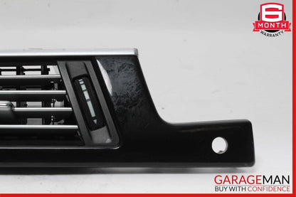 10-13 Mercedes W212 E350 E63 AMG Dashboard Dash AC A/C Air Vent LeftÂ Trim Wood