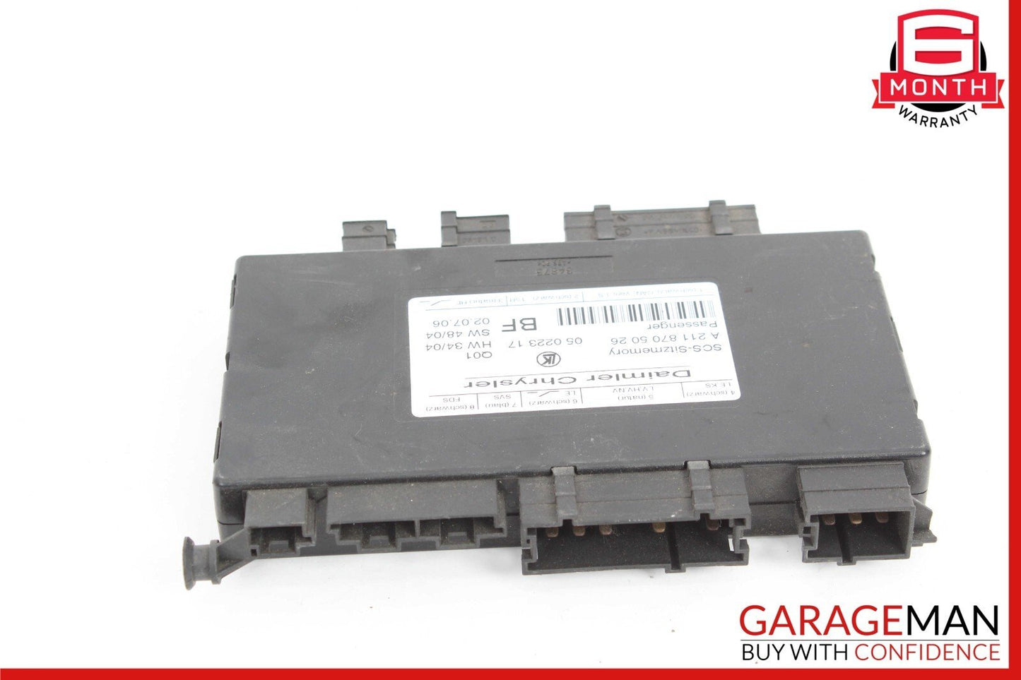 03-12 Mercedes W219 CLS550 E550 Under Seat Control Module Front Right Side OEM