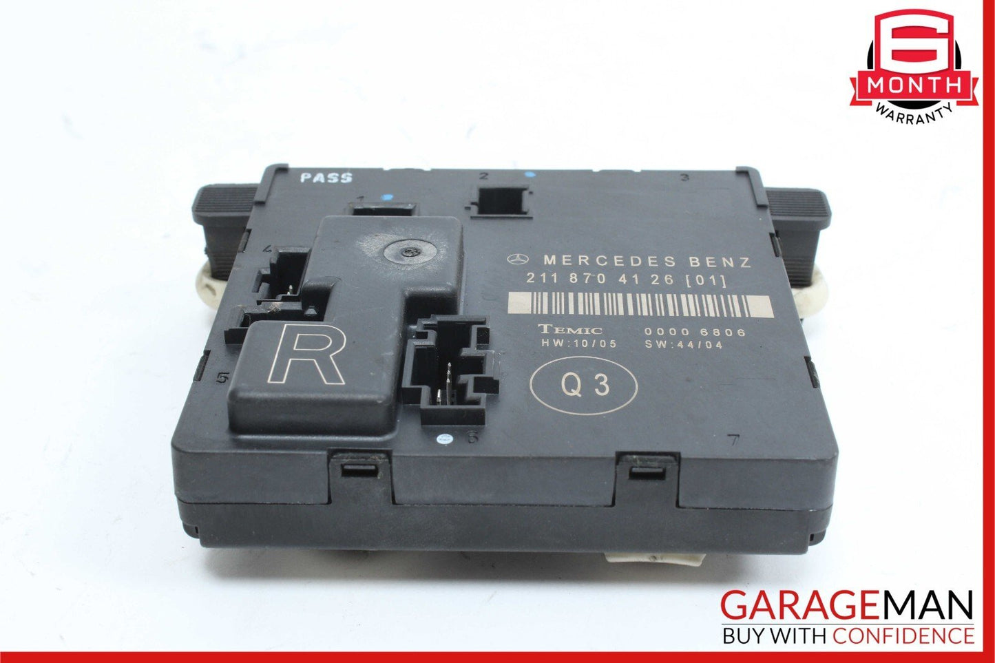 03-09 Mercedes W211 E350 E500 E550 Rear Right Door Control Module Unit