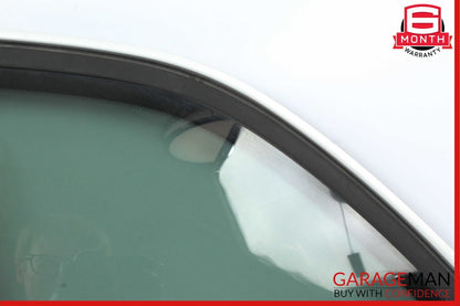 03-06 Porsche Cayenne 955 Rear Left Driver Side Quarter Window Glass Panel White