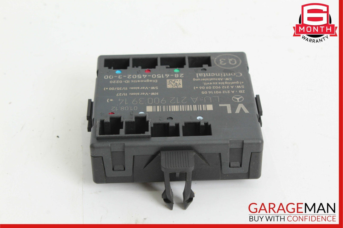 08-14 Mercedes W204 C250 C350 Front Left Side Door Control Module Unit OEM