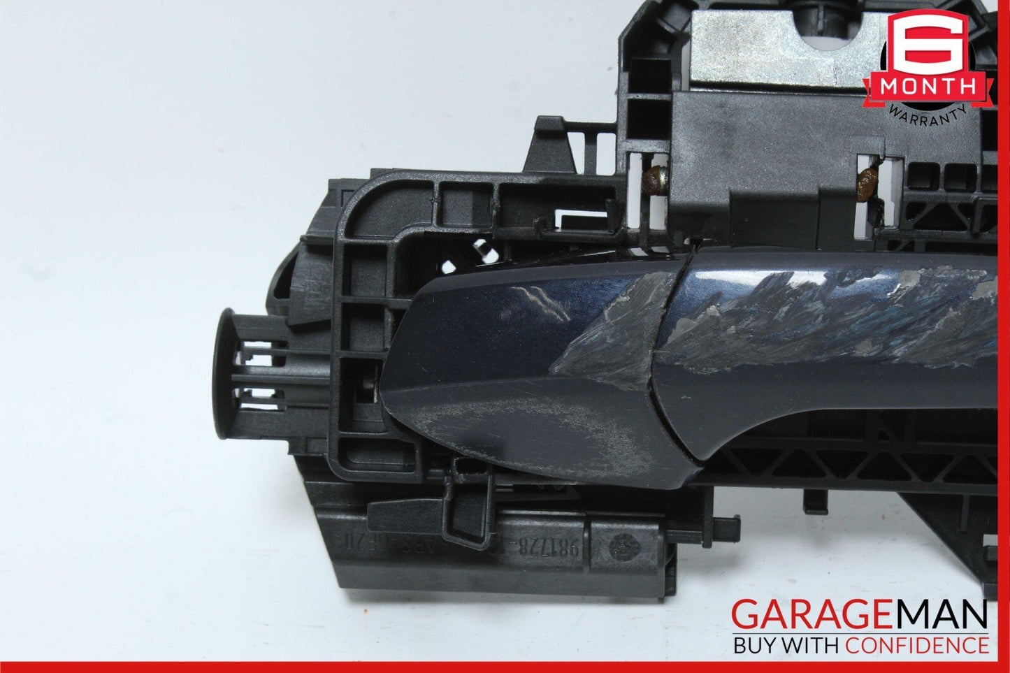08-14 Mercedes W204 C300 C350 C63 AMG Rear Left Side Exterior Door Handle Blue