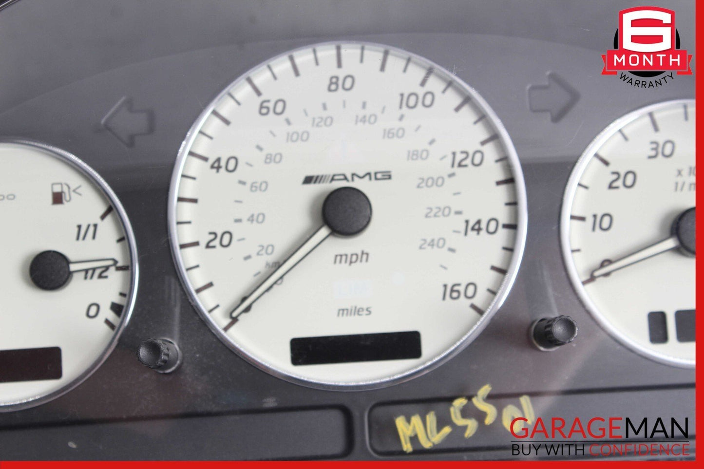 00-03 Mercede W163 ML55 AMG Instrument Cluster Speedometer 1635402411 OEM