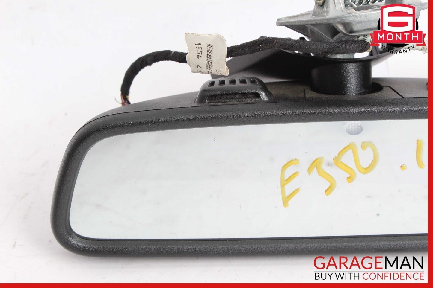 10-16 Mercedes X204 GLK350 E350 Front Top Upper Interior Rear View Mirror Black