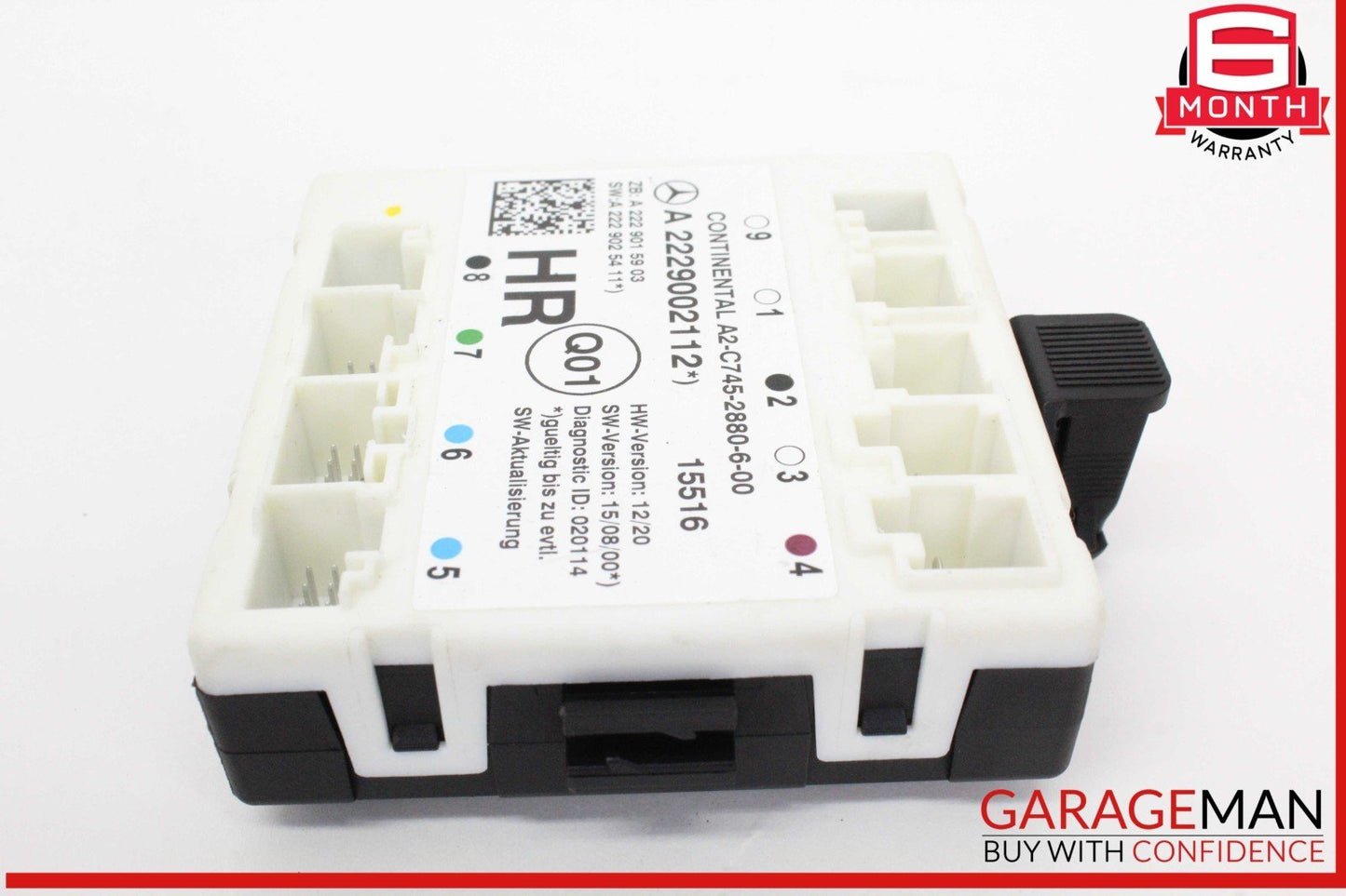15-20 Mercedes W205 C300 C350e C400 Rear Right Side Door Control Module Unit OEM