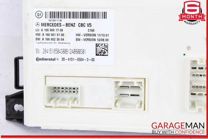 12-19 Mercedes X166 GL350 ML400 Front SAM Control Module Unit OEM