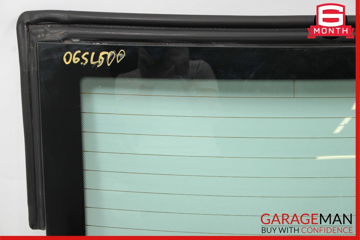 03-11 Mercedes R230 SL500 SL63 AMG Rear Windshield Back Window Auto Glass Clear