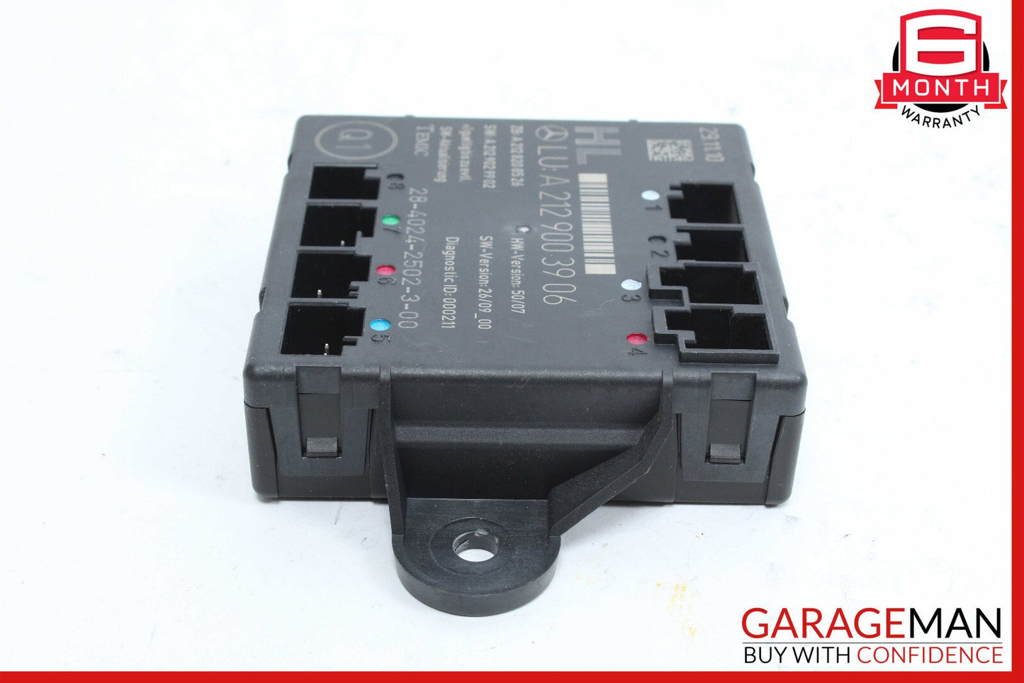 08-18 Mercedes W212 E350 C350 CLS550 Rear Left Side Door Control Module OEM