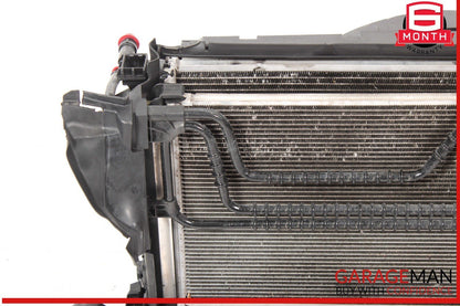 08-14 Mercedes W204 C250 E550 Engine Radiator Condenser Cooling Fan Motor Assy