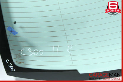 08-11 Mercedes W204 C300 Rear Windshield Wind Shield Window Auto Glass OEM