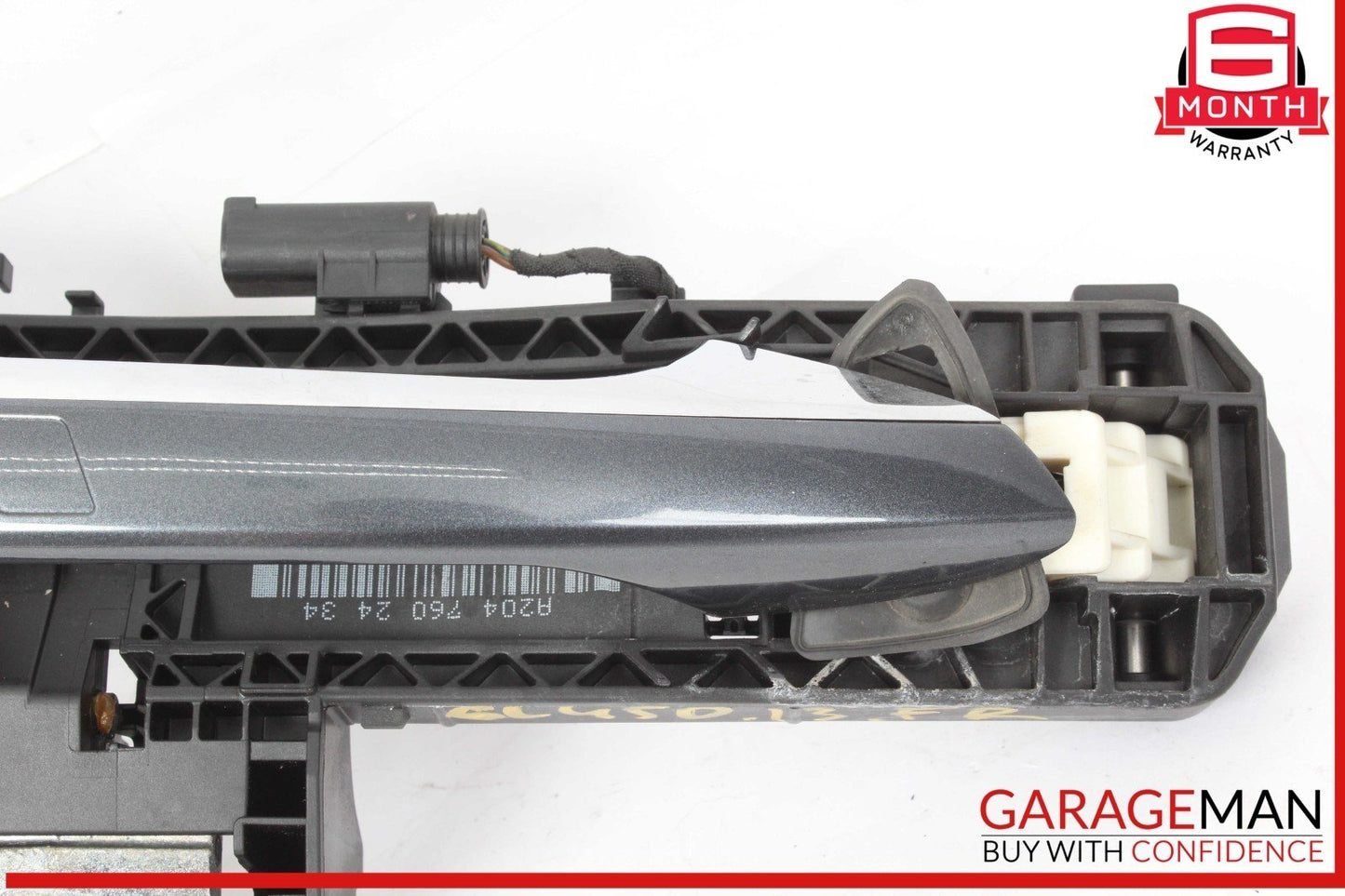 12-16 Mercedes X166 GL450 Right Passenger Side Exterior Door Handle Gray OEM