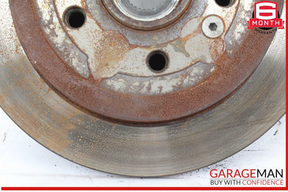 98-05 Mercedes W163 ML350 Rear Right Side Spindle Knuckle Hub w/ Rotor Disc OEM