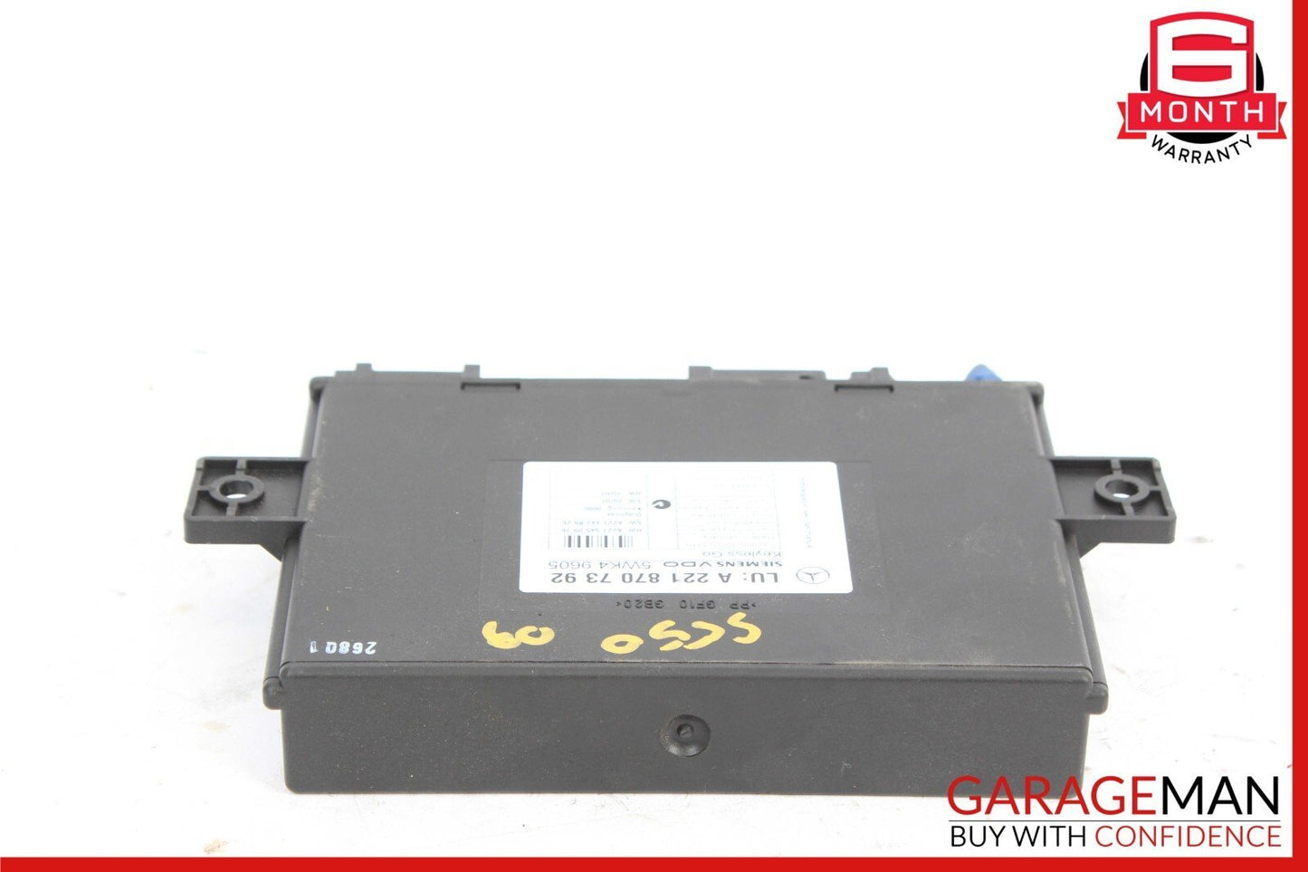 07-10 Mercedes W221 S550 CL550 Keyless Go Control Module Unit 2218707392