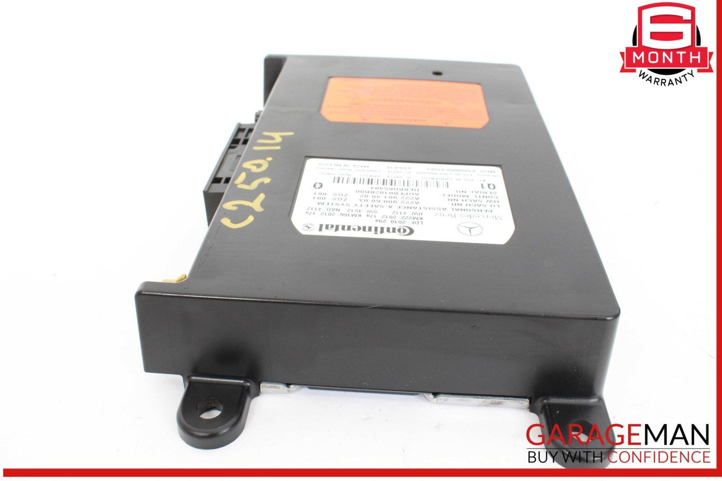 12-15 Mercedes W204 C250 CGI Communication Control Module 2229006003 OEM