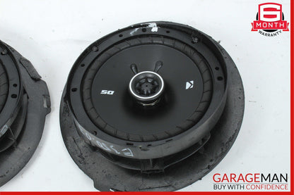 07-09 Mercedes W211 E350 Rear Left & Right Door Audio Sound Speaker Set Of 2 Pc