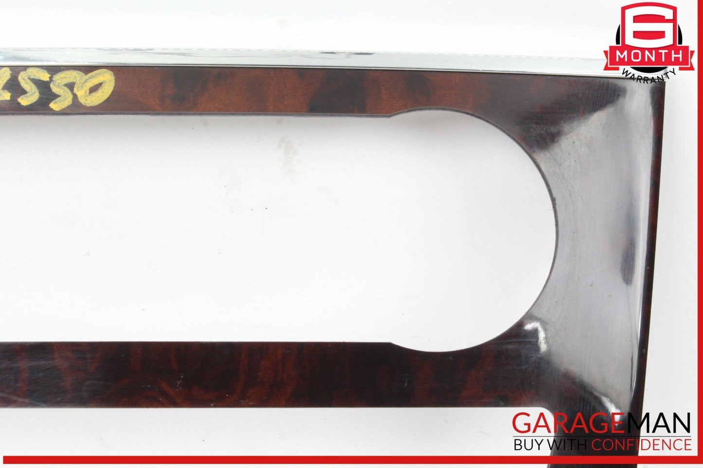 06-12 Mercedes X164 GL550 ML350 Center Console Control Trim Panel Wood Bezel