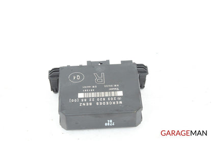 01-07 Mercedes W203 C230 C55 AMG Rear Right Side Door Control Module Unit A127