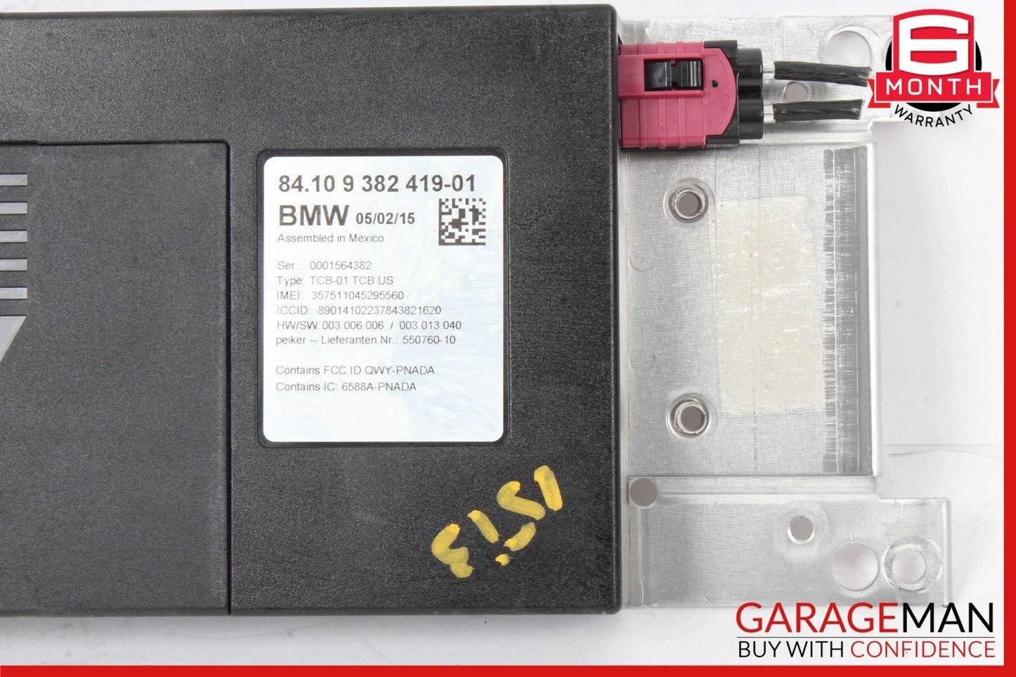 14-21 BMW i3 I01 Hybrid Communication Control Module OEM