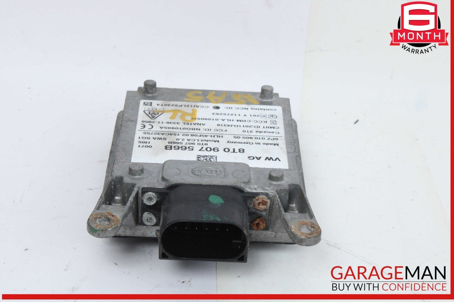 13-17 Audi A5 A4 Q5 Rear Right Side Blind Spot Radar Sensor Module 8T0907566B