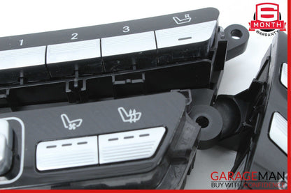 07-14 Mercedes W221 S550 CL550 Front Left Side Seat Control Switch Set Assembly