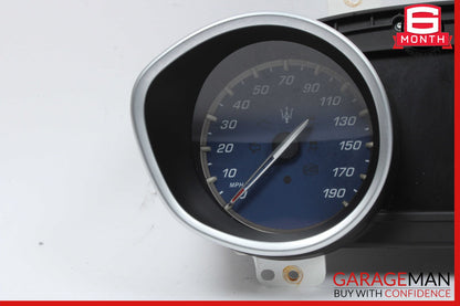 14-17 Maserati Ghibli Speedometer Odometer Instrument Cluster Gauge Assembly OEM