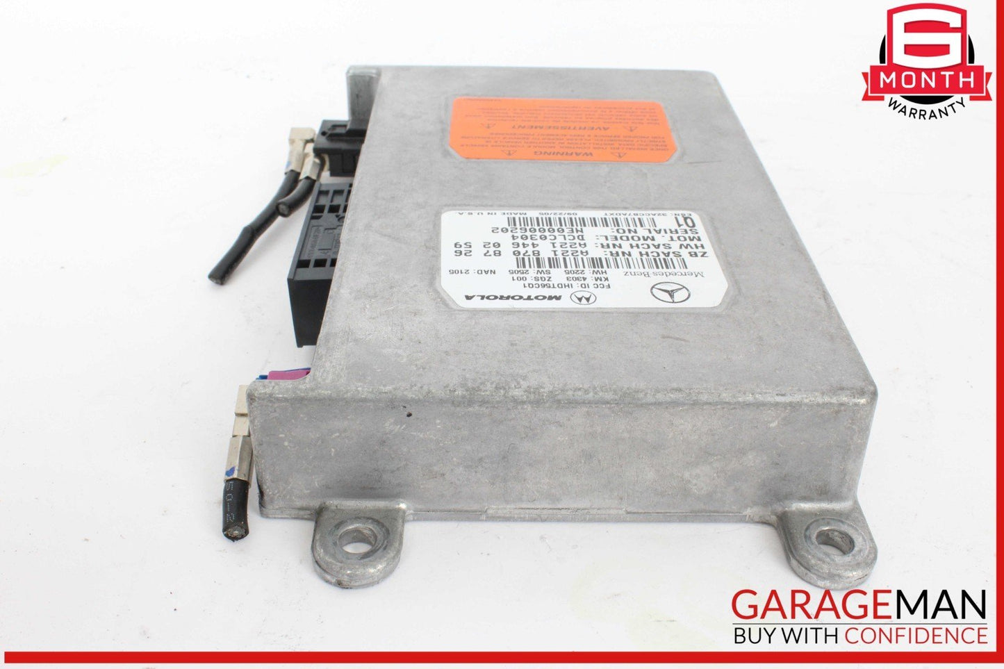 06-12 Mercedes W221 S550 Voice Communication Control Module Unit OEM