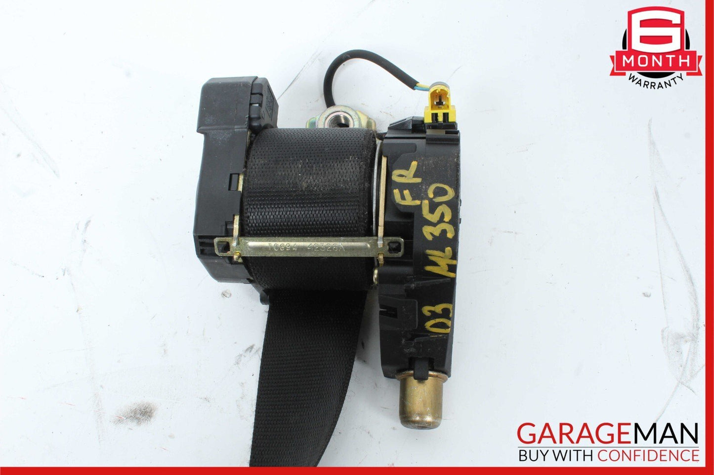 00-05 Mercedes W163 ML350 Front Right Side Seat Belt Seatbelt Retractor OEM