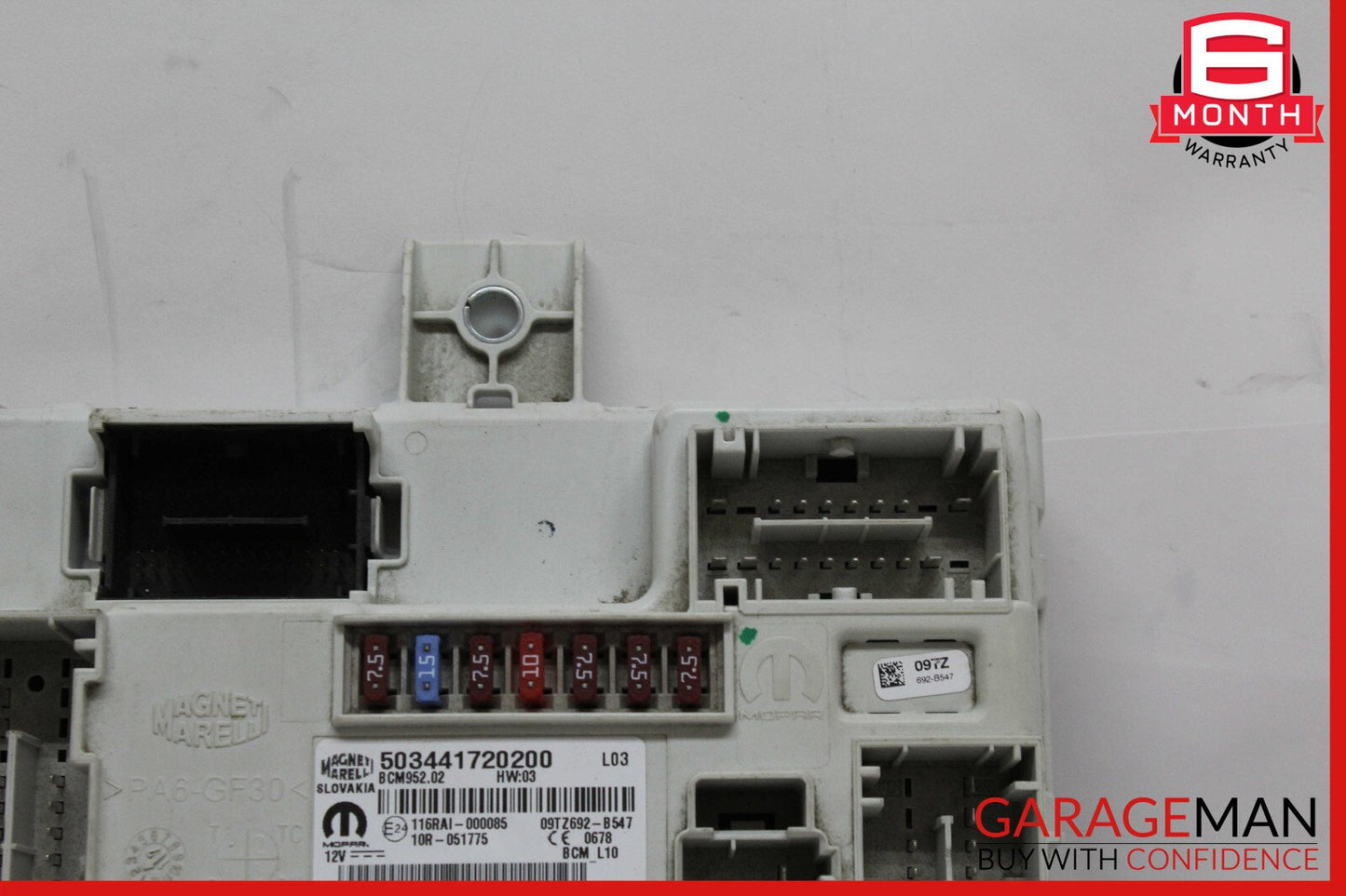 17-19 Alfa Romeo Giulia Fuse Box Gateway Module Unit OEM
