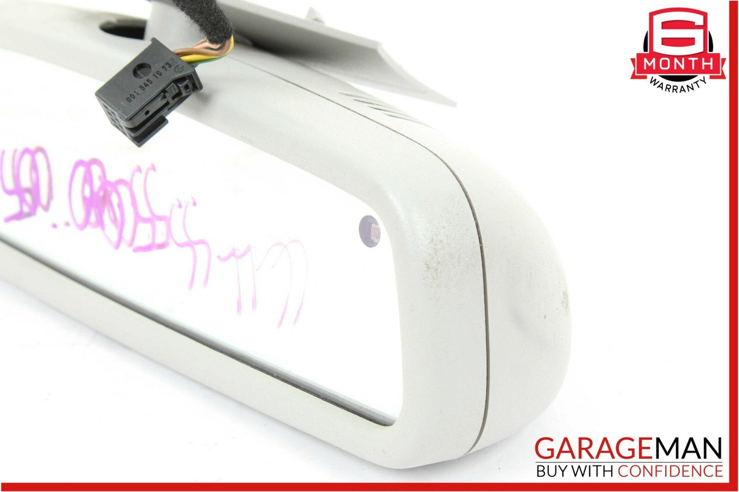 06-11 Mercedes W219 CLS500 Interior Top Upper Rear View Mirror Auto Dimming Gray