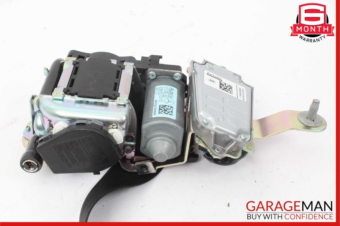 10-13 Mercedes W212 E250 E350 Front Right Seat Belt Seatbelt Retractor Black