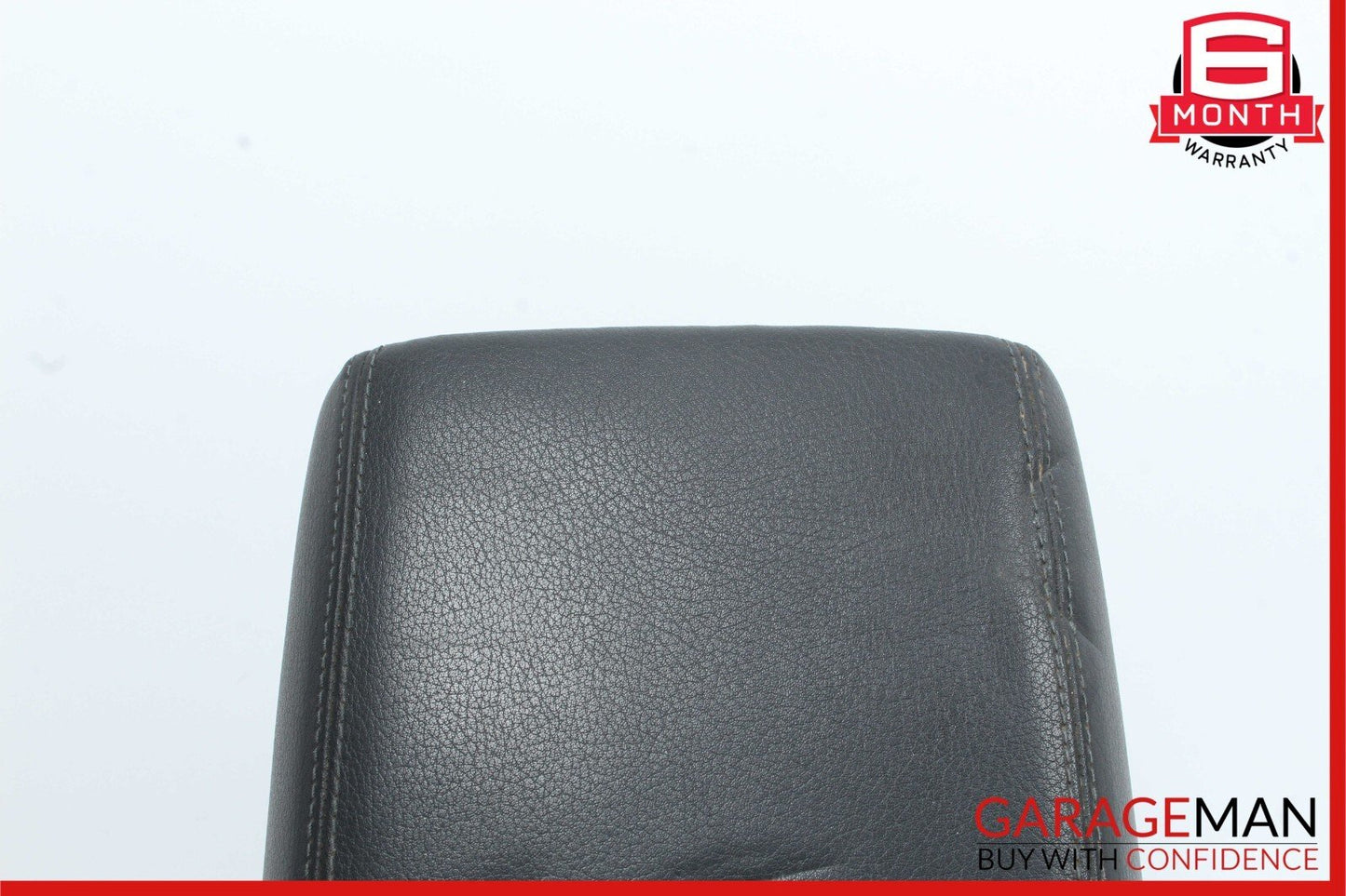 12-18 Audi A7 Center Console Armrest Arm Rest Pad Cover Leather Black OEM