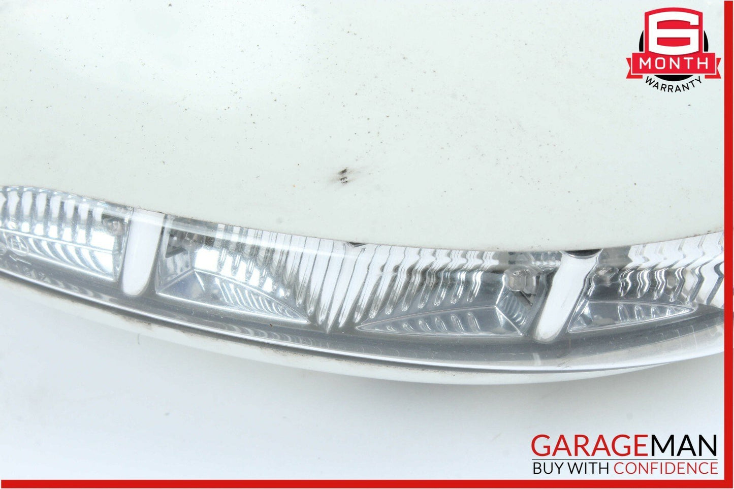 07-09 Mercedes W221 S550 S600 Front Left Side Mirror Door Rear View White OEM