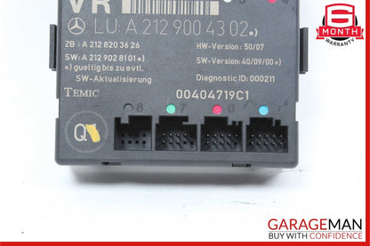 08-14 Mercedes W204 C250 C300 Front Right Passenger Side Door Controller Module