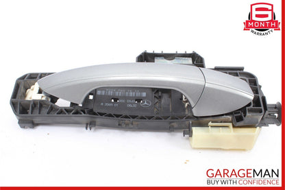 10-13 Mercedes W212 E350 E550 Front Right Side Exterior Door Handle Silver OEM