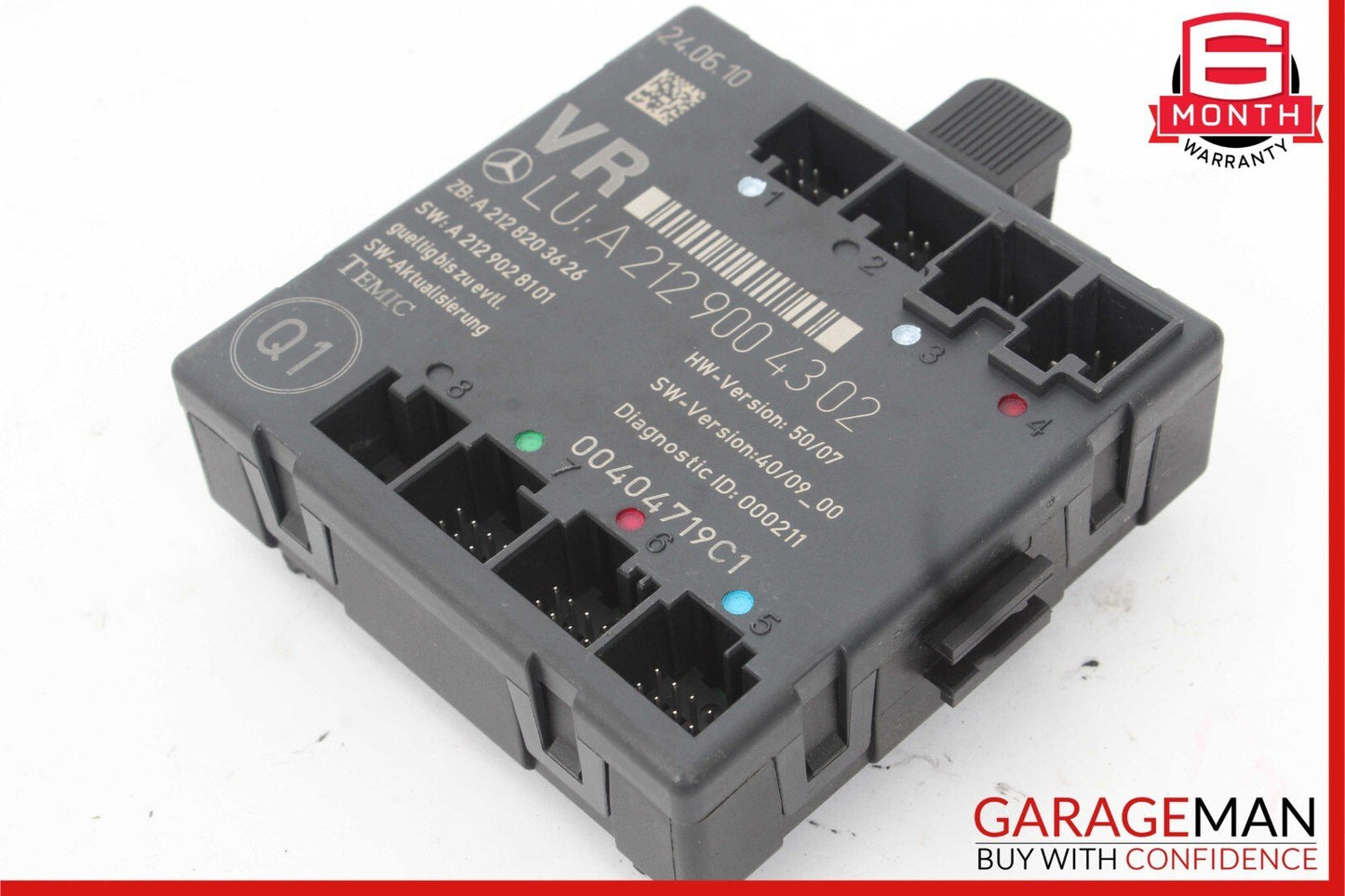 08-18 Mercedes W212 E550 C250 C300 Front Right Side Door Control Module OEM