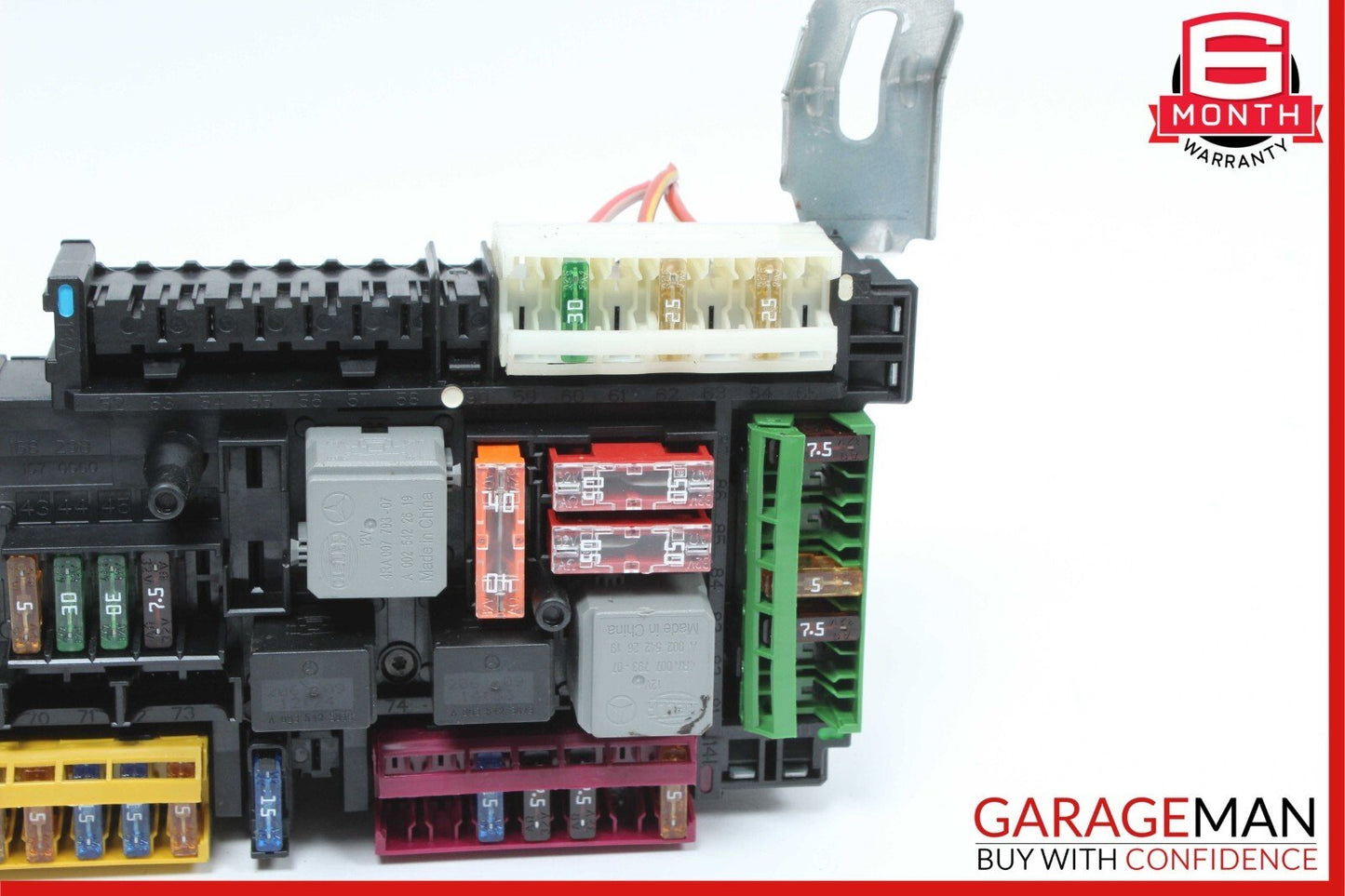 10-11 Mercedes W212 E350 E550 Rear SAM Module Fuse Box Relay 2129000004 OEM