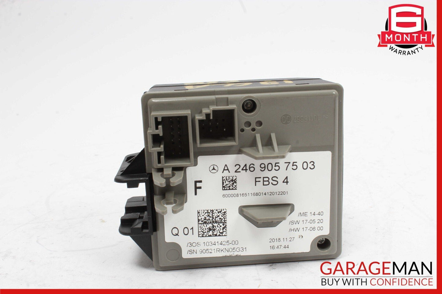 18-20 Mercedes W117 CLA250 Engine Ignition Starter Switch Module Unit OEM
