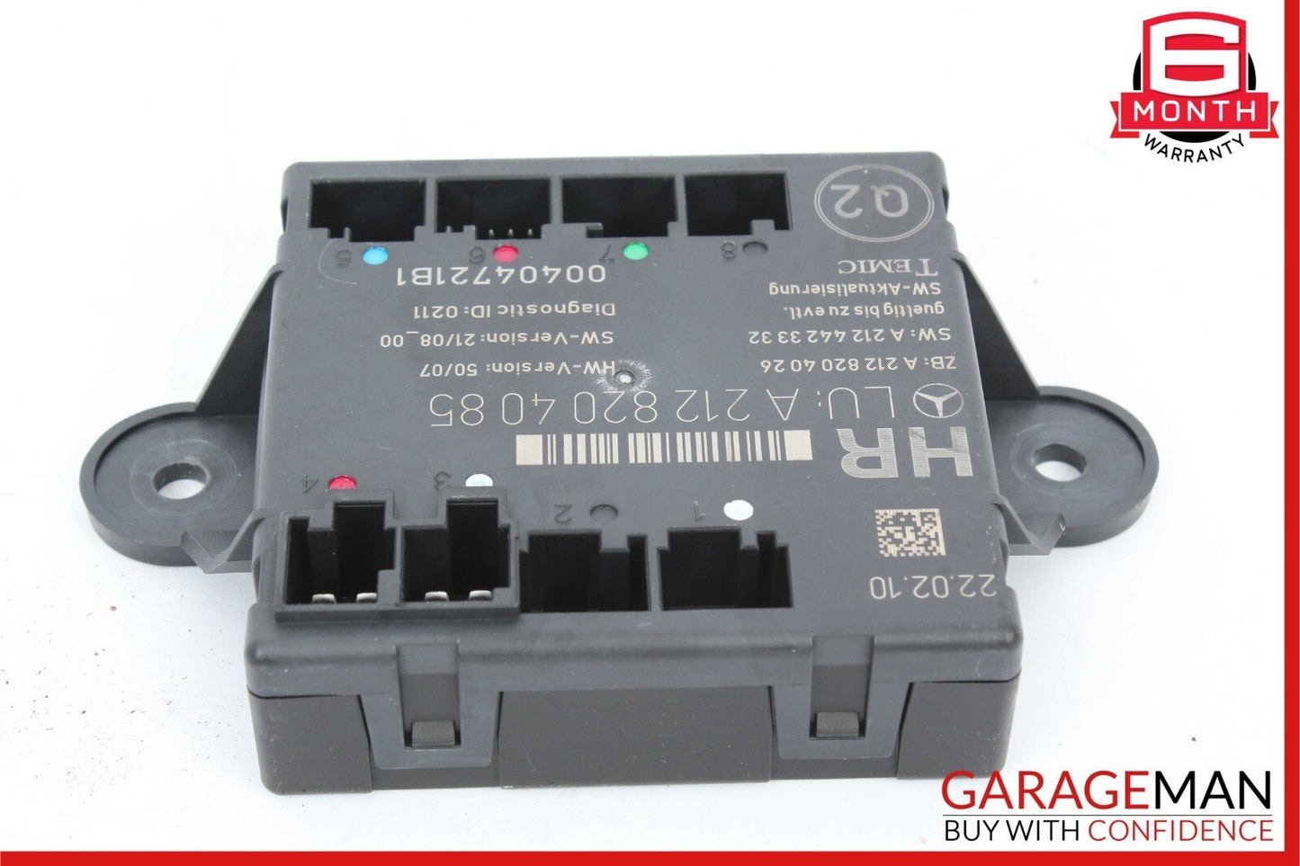 08-18 Mercedes W212 E350 C350 C300 Rear Right Side Door Control Module Unit OEM
