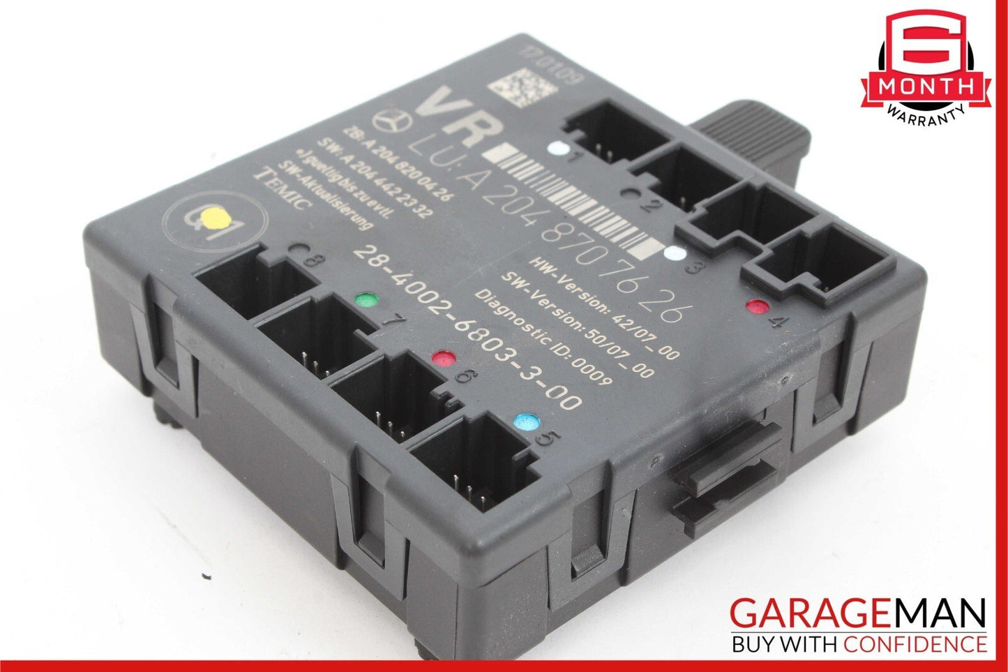 08-18 Mercedes CLS400 C300 C250 E400 Front Right Side Door Control Module Unit