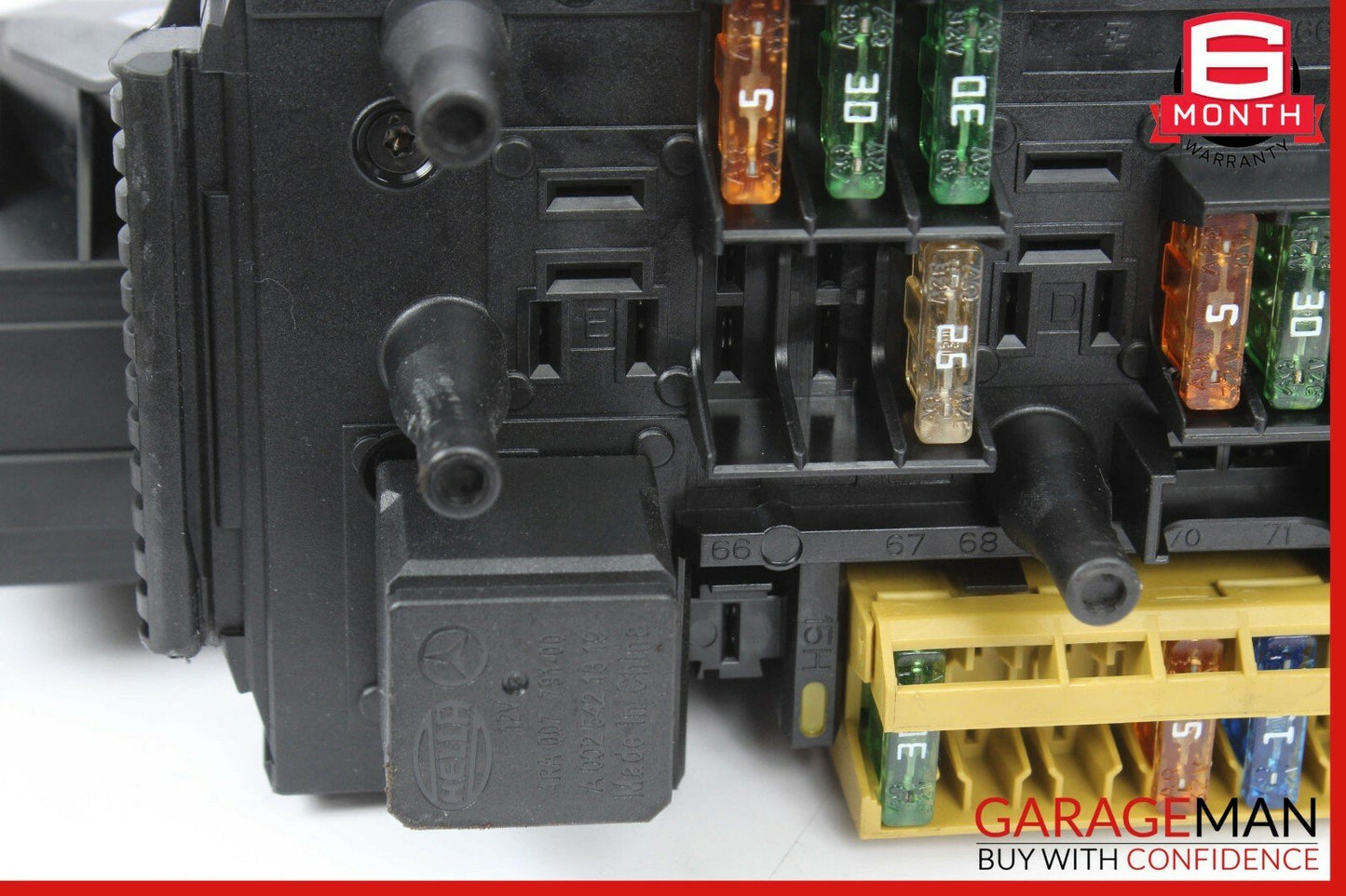 12-14 Mercedes W204 C250 C350 C63 AMG Rear SAM Fuse Box Relay Module Assembly