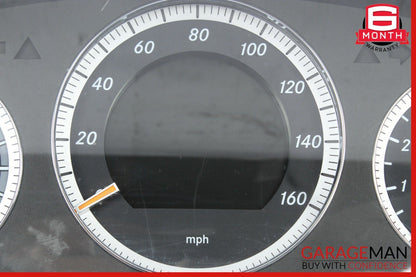 08-09 Mercedes W204 C300 C350 Speedometer Odometer Instrument Cluster Gauge OEM